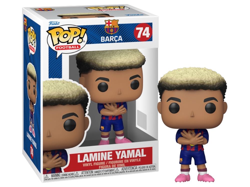 Lamine Yamal  vinyl figure collectible [Barcode 889698893701] - Main Image 2