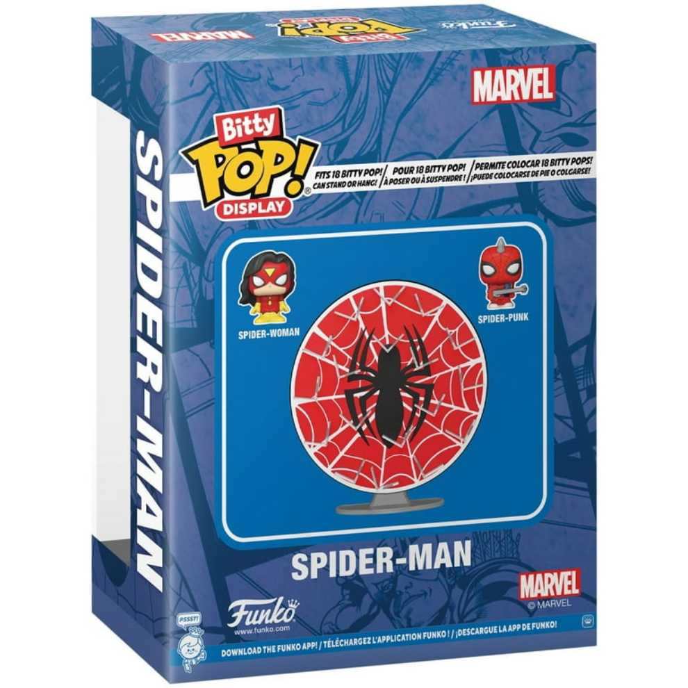 Funko Pop! Bitty Display: Spider-man Web  vinyl figure collectible [Barcode 889698855129] - Main Image 2