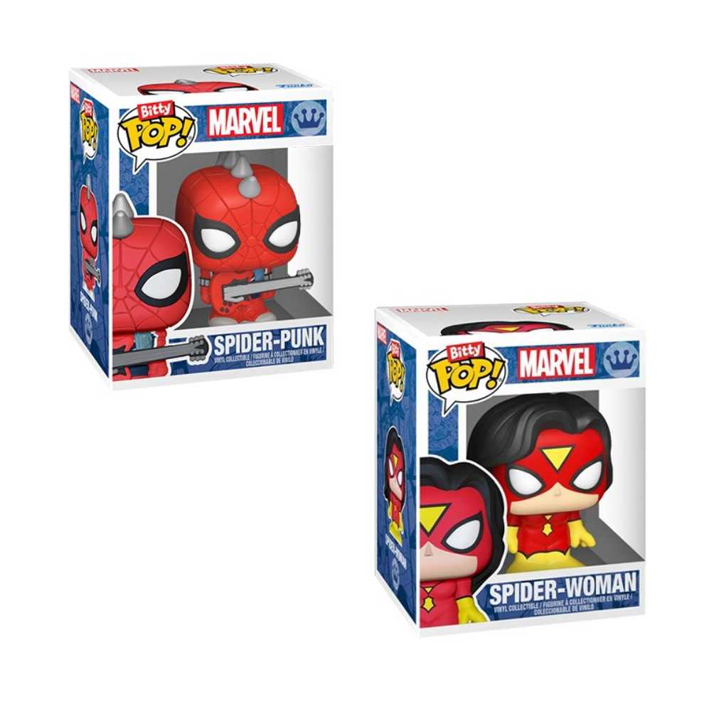 Funko Pop! Bitty Display: Spider-man Web  vinyl figure collectible [Barcode 889698855129] - Main Image 3