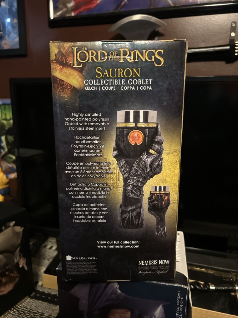 Sauron Collectible Goblet - The Lord of the Rings vinyl figure collectible [Barcode 0801269146238] - Main Image 2