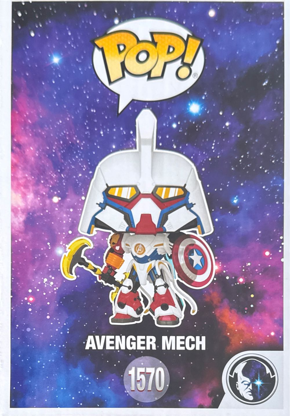 Avenger Mech What If…? Pop #1570 - What If...? vinyl figure collectible [Barcode 889698872799] - Main Image 2