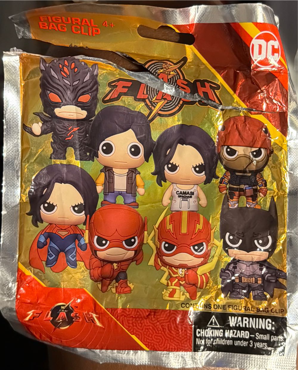 Open Monogram Dc The Flash Movie New * Blind Bag Open Clip Supergirl Figural  vinyl figure collectible [Barcode 077764455551] - Main Image 2