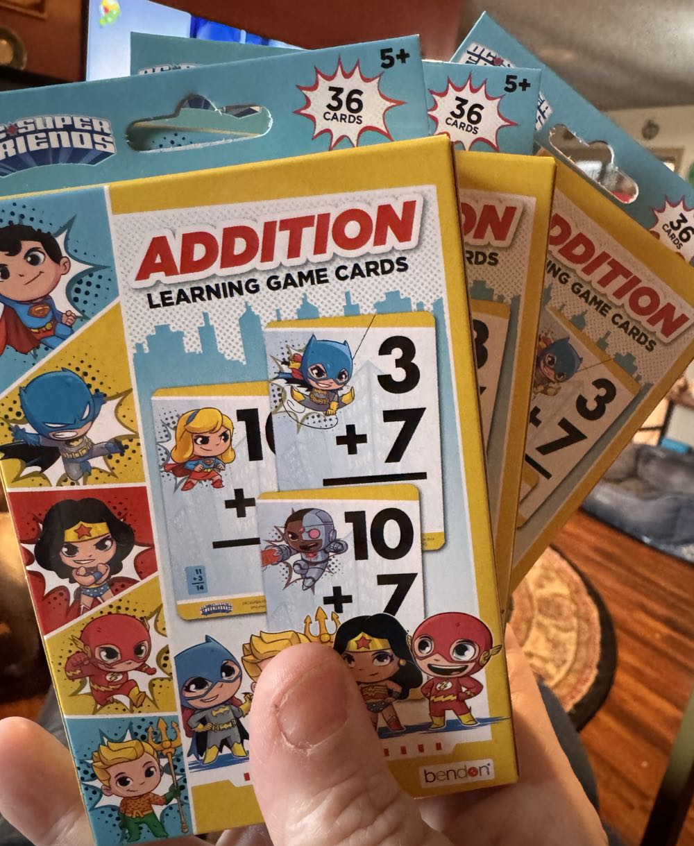 Dc Super Friends Learning Game Flashcards  vinyl figure collectible - Main Image 3