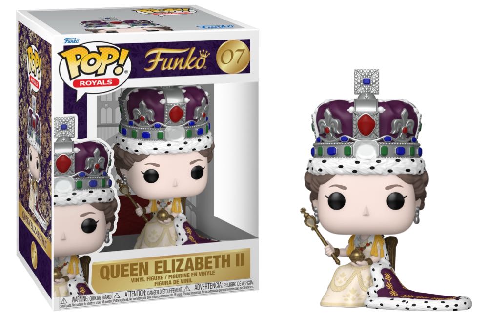 Queen Elizabeth II - The Royal Family vinyl figure collectible [Barcode 889698918732] - Main Image 2