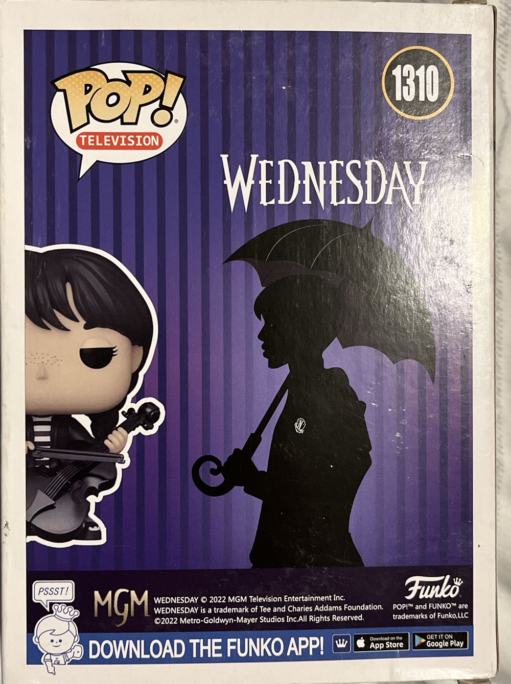 Wednesday with Cello  vinyl figure collectible [Barcode 0889698682923] - Main Image 2