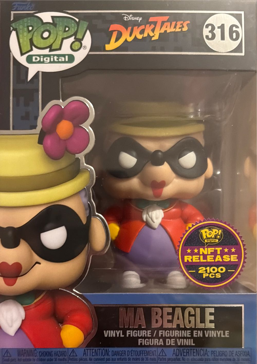 Ducktales -316- Ma Beagle  vinyl figure collectible [Barcode 889698855563] - Main Image 4