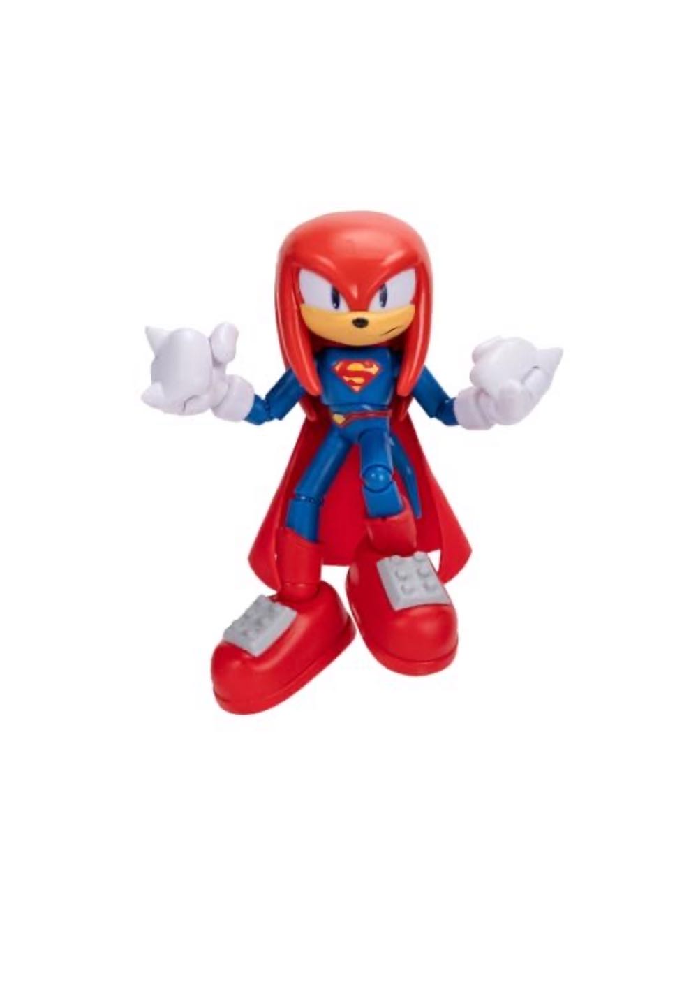 Knuckles Superman DC Sonic The Hedgehog - Sonic the Hedgehog vinyl figure collectible [Barcode 192995429031] - Main Image 3