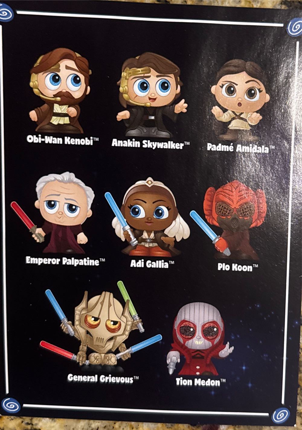 Doorables Star Episode Iii Revenge Of The Sith Collection Peek 8 Figures Wars 8 - Star Wars vinyl figure collectible [Barcode 886144449994] - Main Image 2