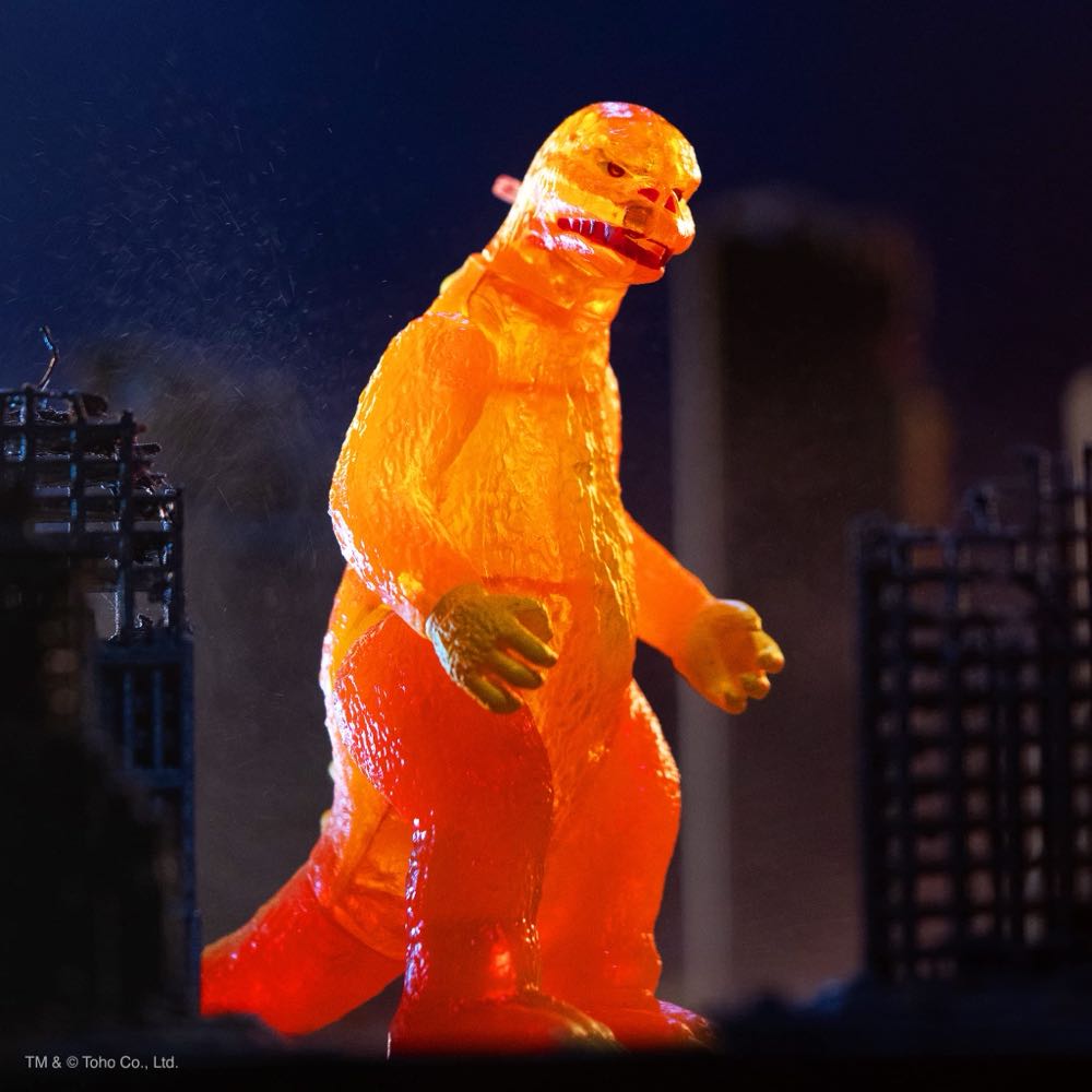 Godzilla ( Super 7 / ReAction Figures / Shogun Series / 1995 ) - Godzilla vinyl figure collectible - Main Image 3