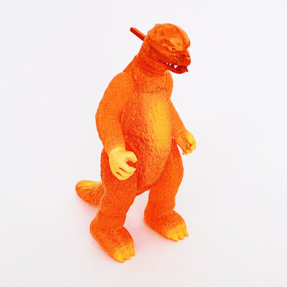 Godzilla ( Super 7 / ReAction Figures / Shogun Series / 1995 ) - Godzilla vinyl figure collectible - Main Image 4