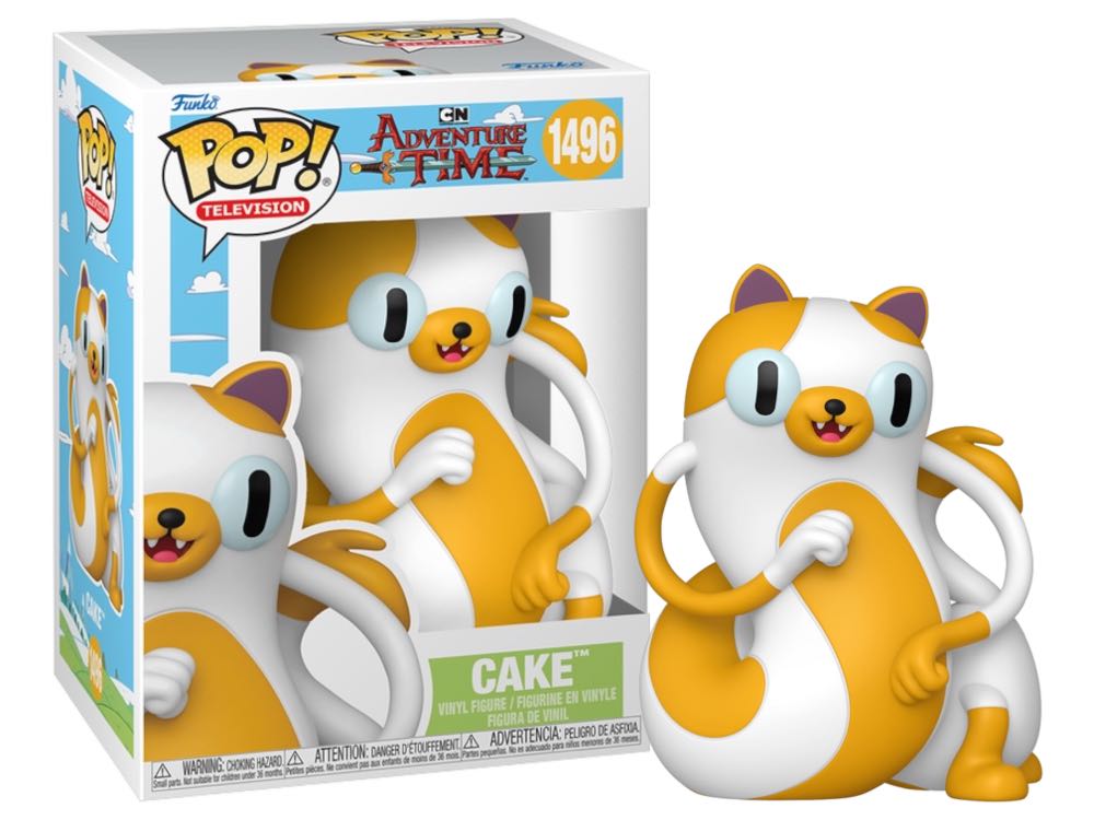 Cake - Adventure Time vinyl figure collectible [Barcode 889698863278] - Main Image 2