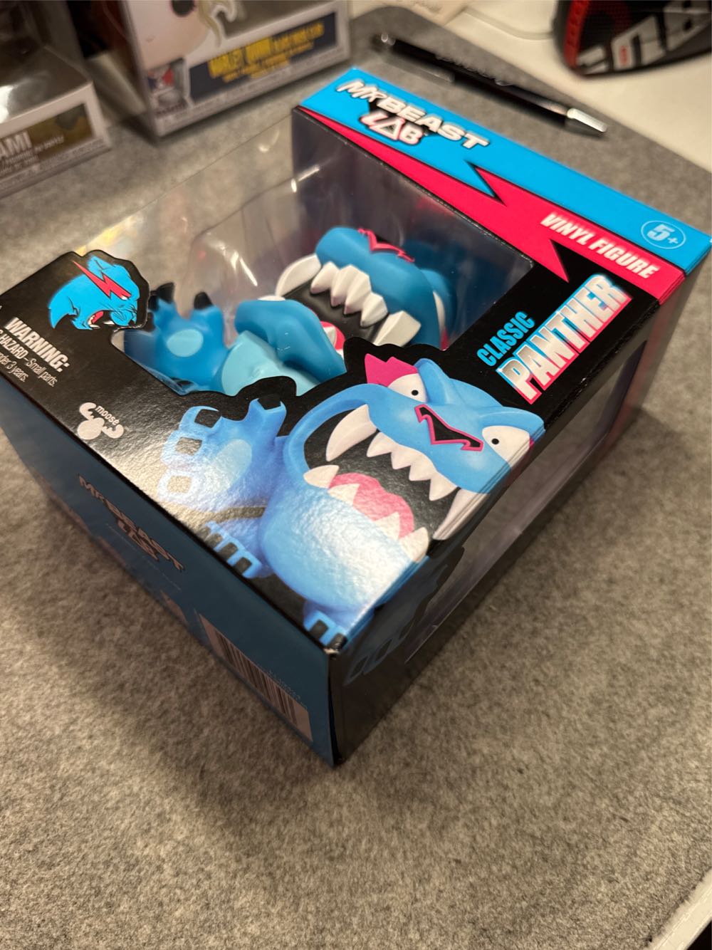 Mrbeast Lab Collectible Vinyl Figures Classic Panther 3.5” Tall Packaged In A Premium Display Box. 4 To Collect!  vinyl figure collectible [Barcode 630996247303] - Main Image 2