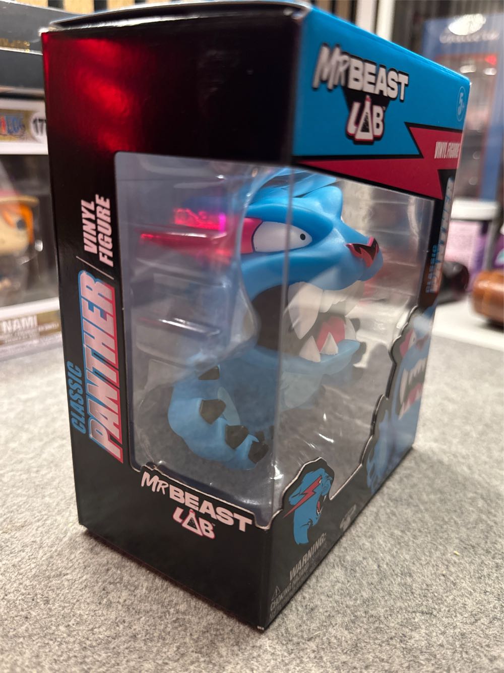 Mrbeast Lab Collectible Vinyl Figures Classic Panther 3.5” Tall Packaged In A Premium Display Box. 4 To Collect!  vinyl figure collectible [Barcode 630996247303] - Main Image 4