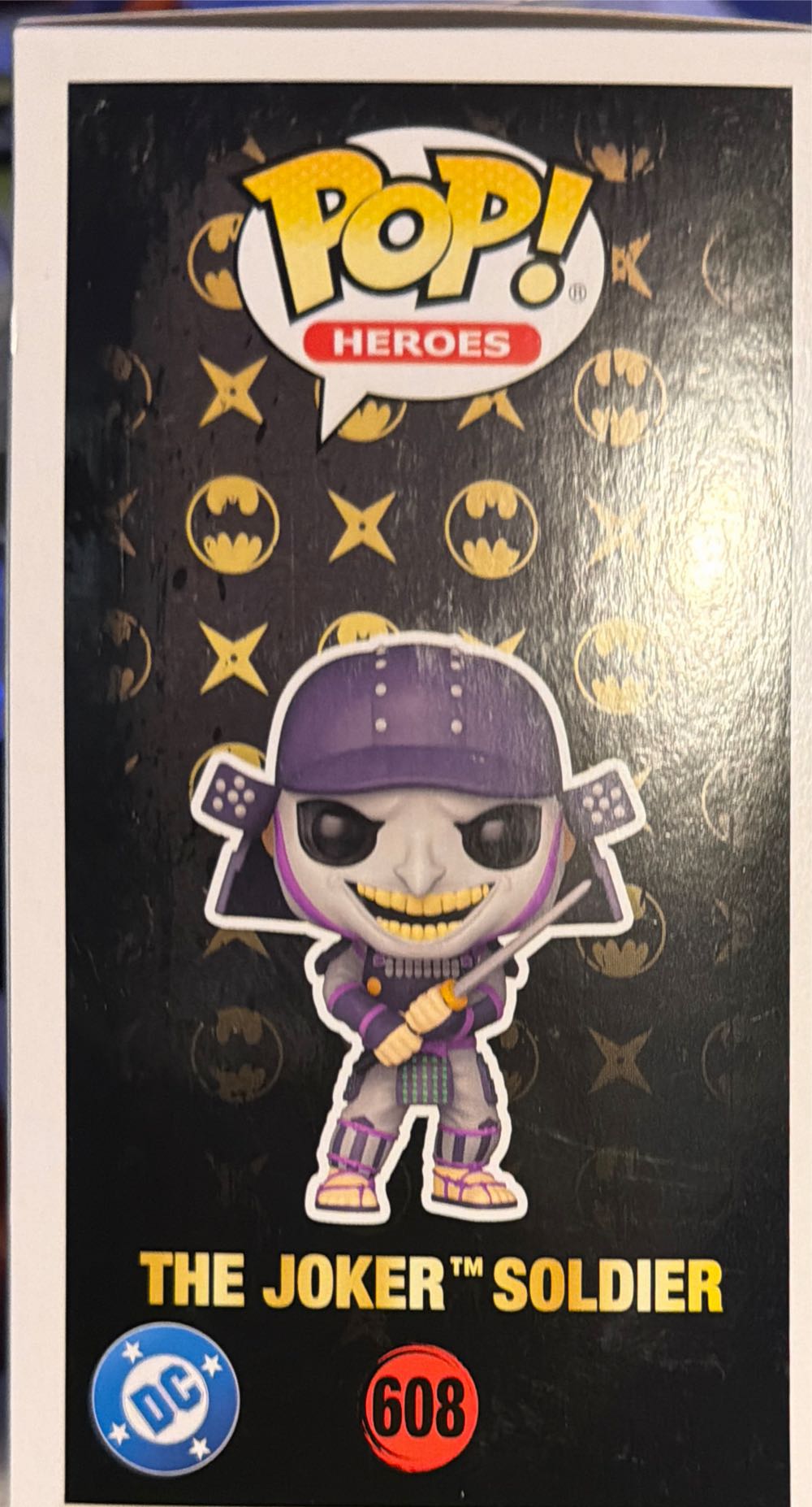 Funko Pop! Heroes Batman Ninja The Joker Soldier Vinyl Figure Exclusive Collectible #608 3.8 Inches  vinyl figure collectible [Barcode 889698918190] - Main Image 2
