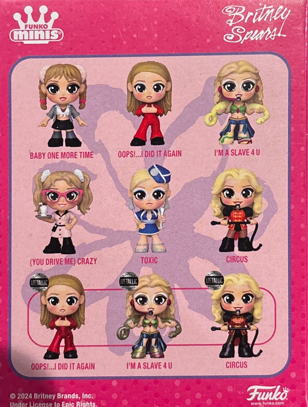 Britney Spears- School Girl Outfit  vinyl figure collectible [Barcode 889698844574] - Main Image 2