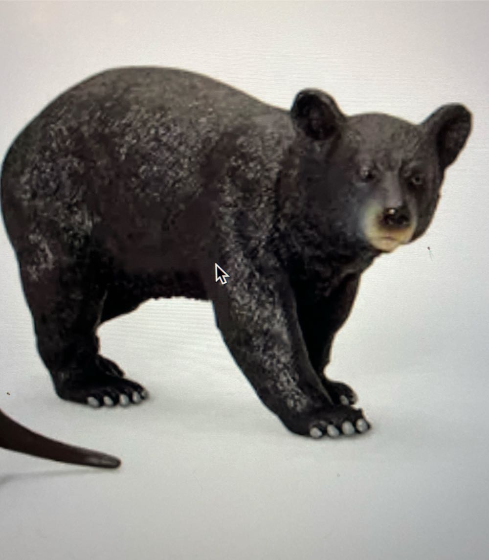 Bear Black Bear  vinyl figure collectible [Barcode 658183143160] - Main Image 2