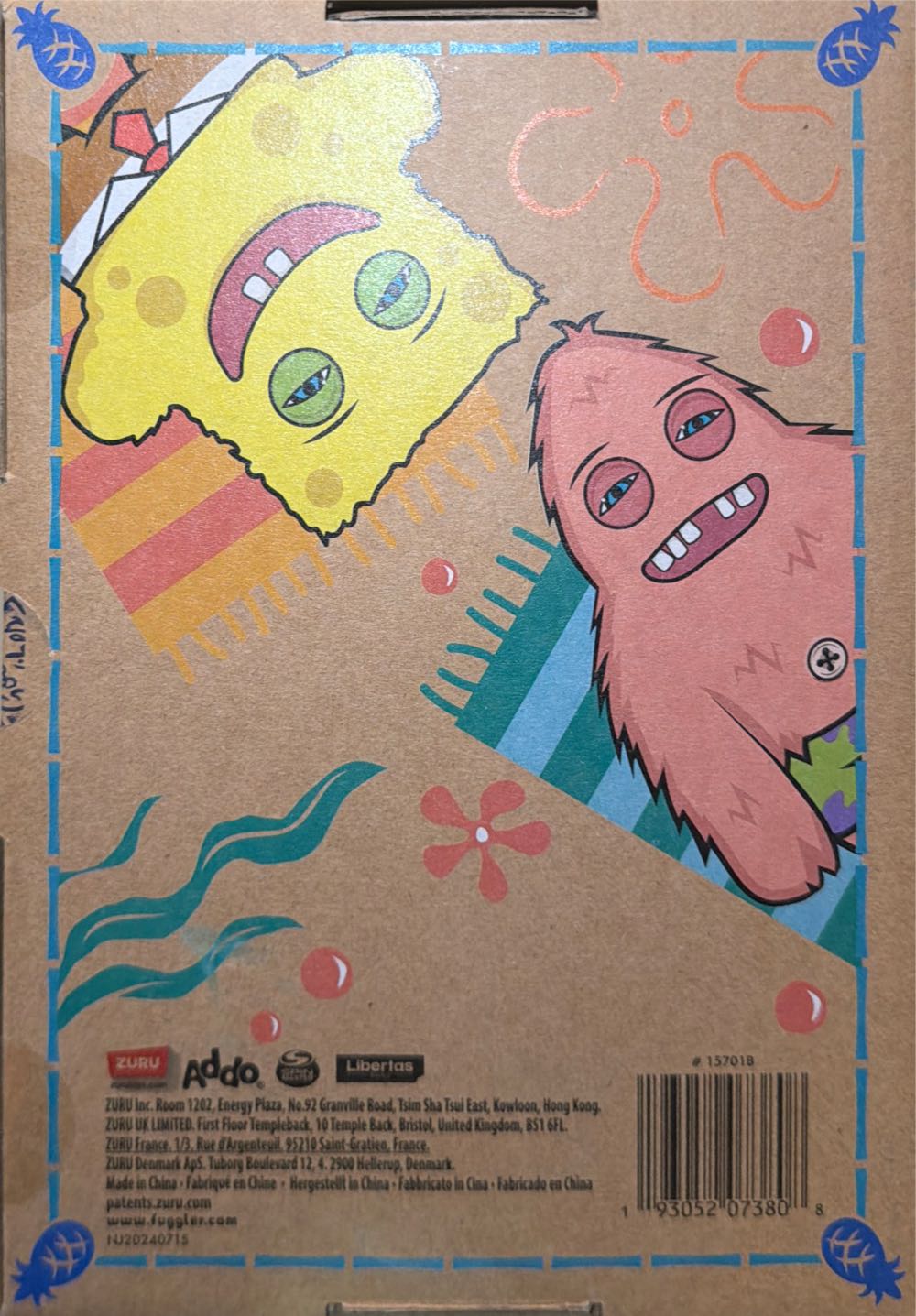 Patrick - SpongeBob SquarePants vinyl figure collectible [Barcode 193052073808] - Main Image 2