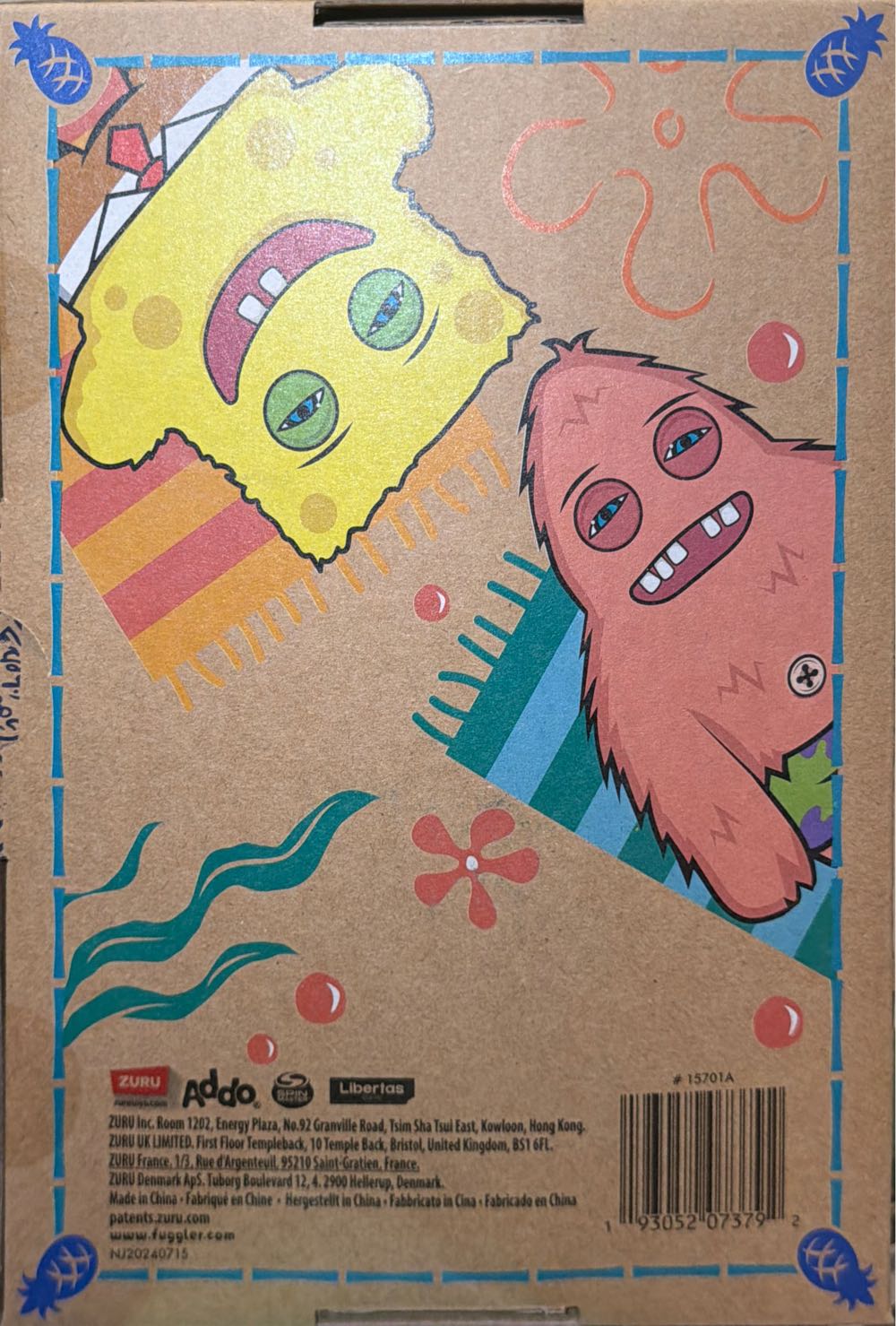 SpongeBob - SpongeBob SquarePants vinyl figure collectible [Barcode 193052073792] - Main Image 2