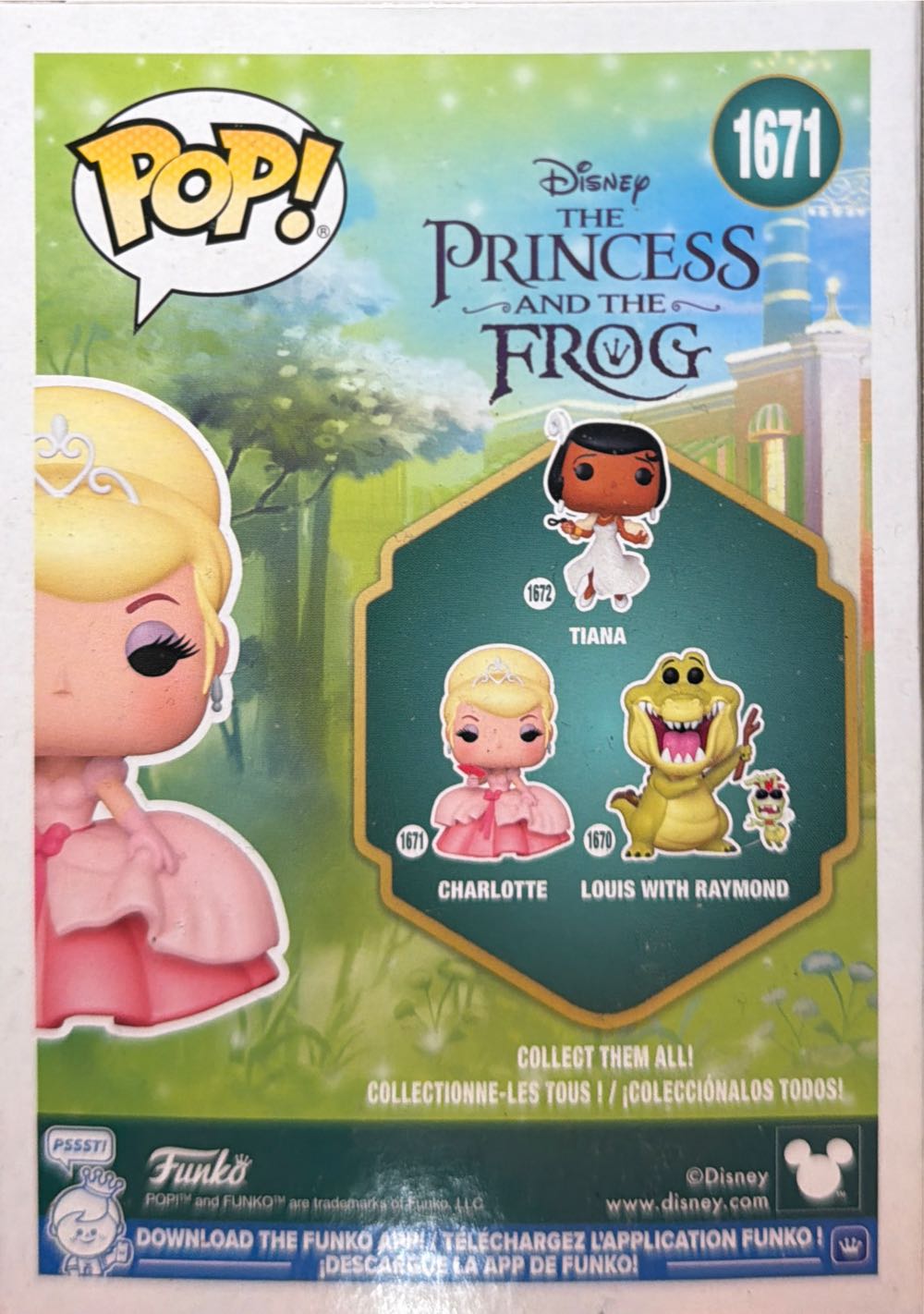 Charlotte - Princess and the Frog vinyl figure collectible [Barcode 34723632] - Main Image 4