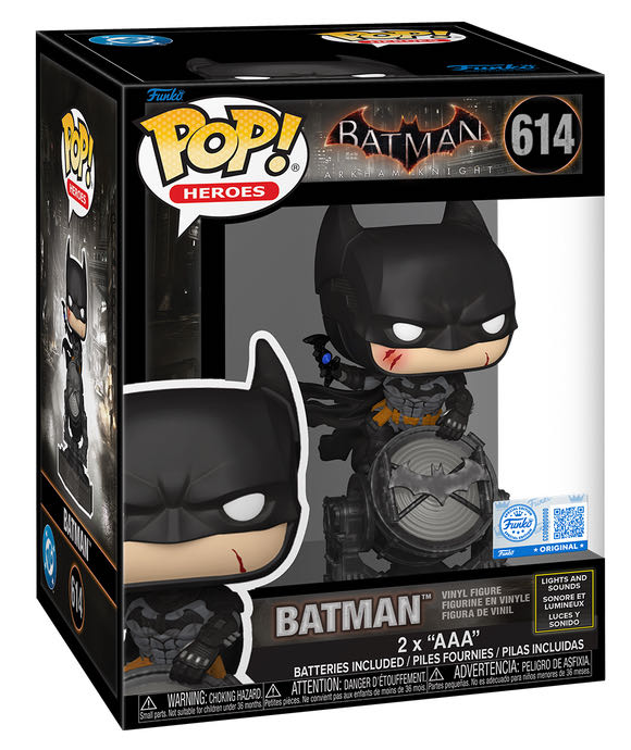 Batman with Bat Light - Batman: Arkham Knight vinyl figure collectible [Barcode 889698903783] - Main Image 2