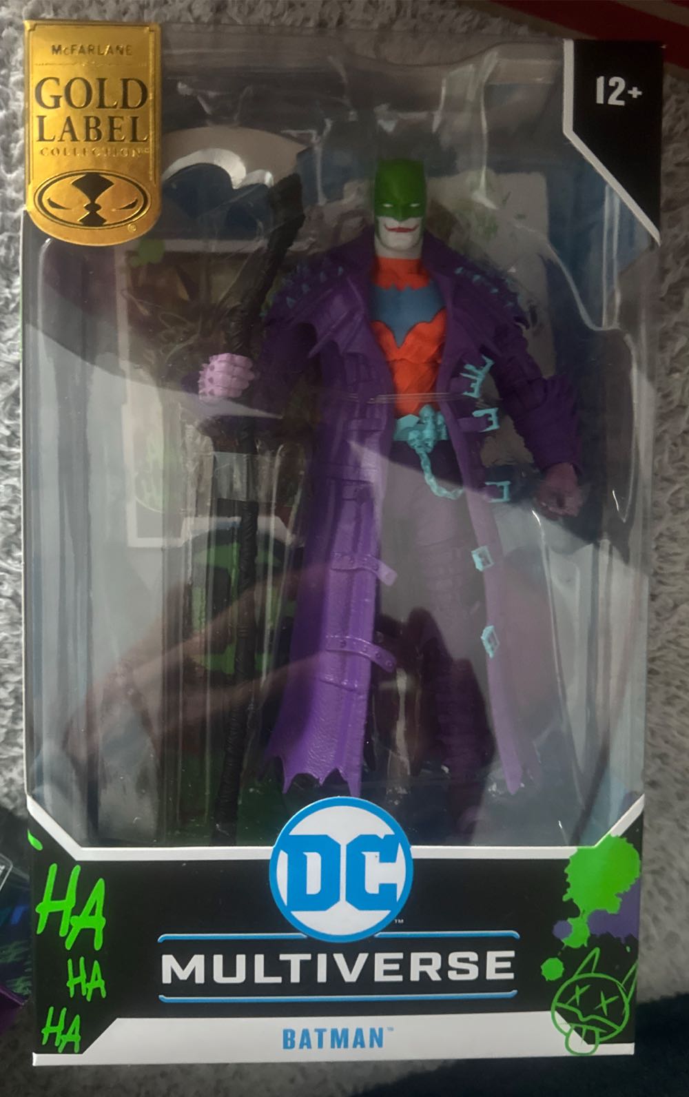 DC Multiverse Death Metal: Batman (Jokerized) - DC Universe vinyl figure collectible [Barcode 787926175912] - Main Image 2