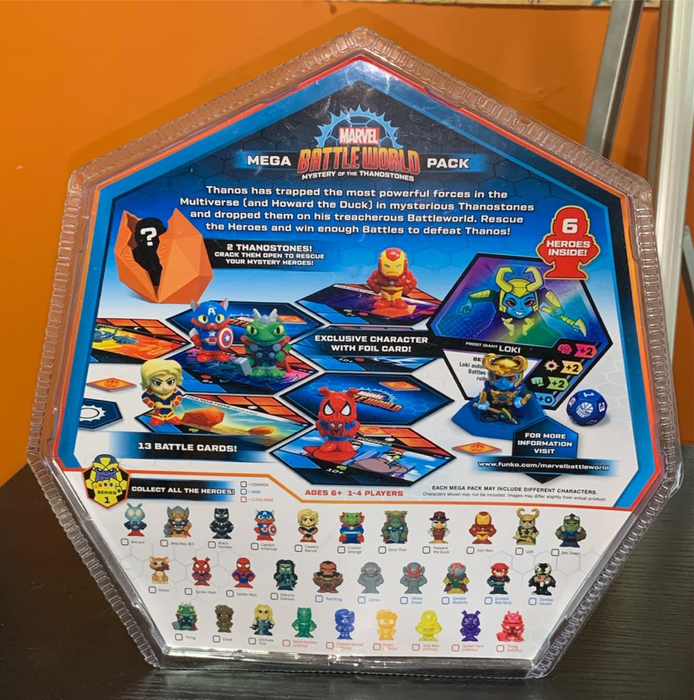 Marvel Battleworld: Series 1 Mystery Of The Thanostones Mega Pack #SP3: Loki (Frost Giant)  vinyl figure collectible [Barcode 889698549042] - Main Image 3