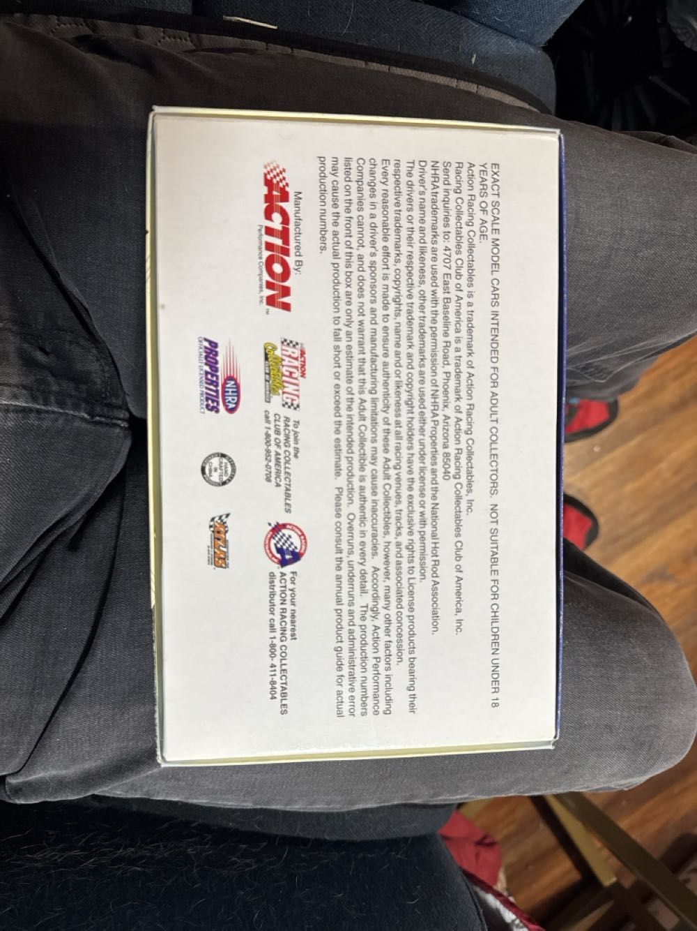 John Force Superman Racing Mustang Funny Car  vinyl figure collectible - Main Image 2