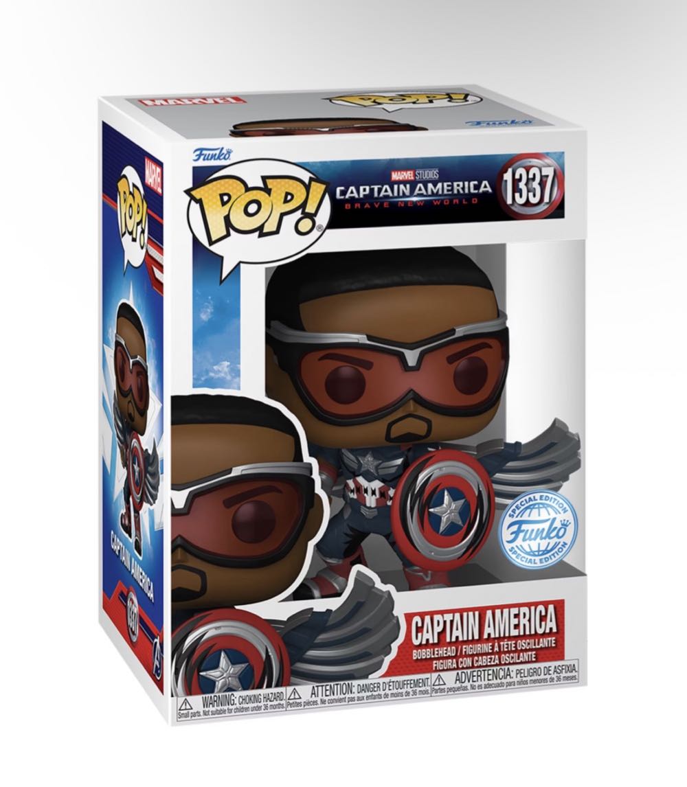 Captain America (Sam Wilson) - Marvel Universe vinyl figure collectible - Main Image 2