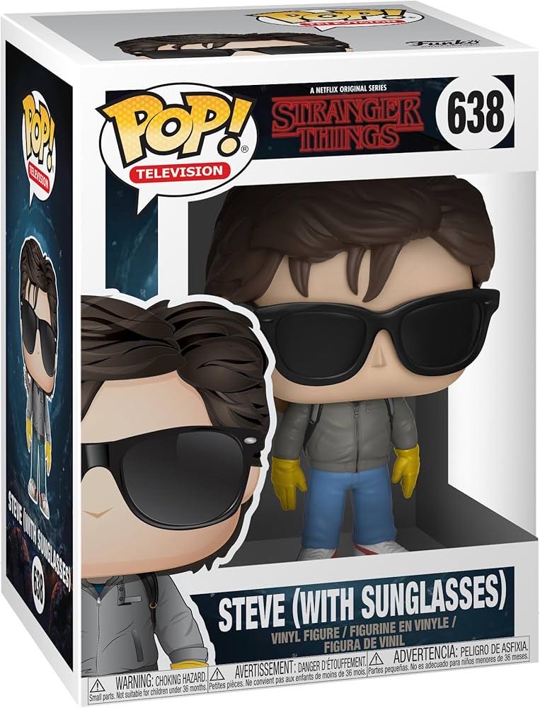 Steve Harrington (with Sunglasses) - Stranger Things vinyl figure collectible - Main Image 2