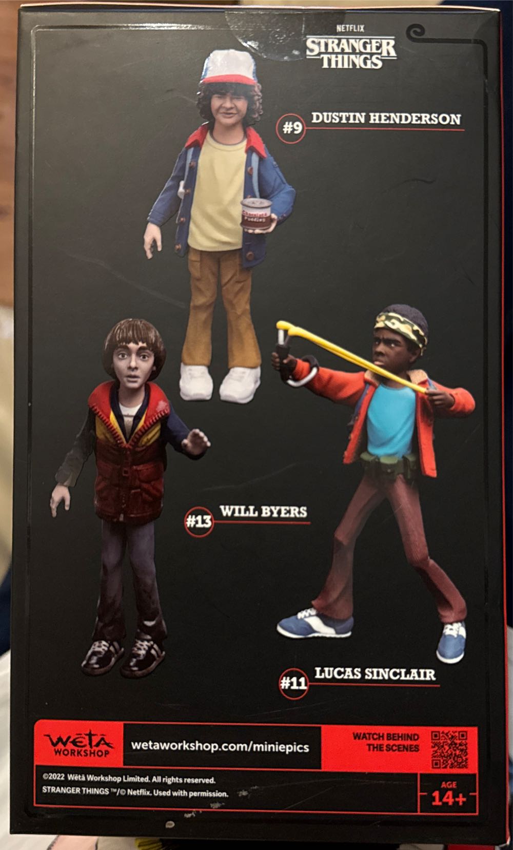 Mike Wheeler Weta Workshop Mini Epics Stranger Things Season 1 Mike Wheeler - Stranger Things vinyl figure collectible [Barcode 9420024703441] - Main Image 3