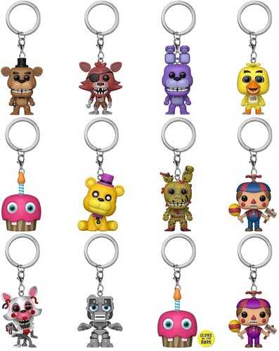 Funko Keychain: Five Nights at Freddy’s Classic  - Five Nights at Freddy’s vinyl figure collectible - Main Image 2