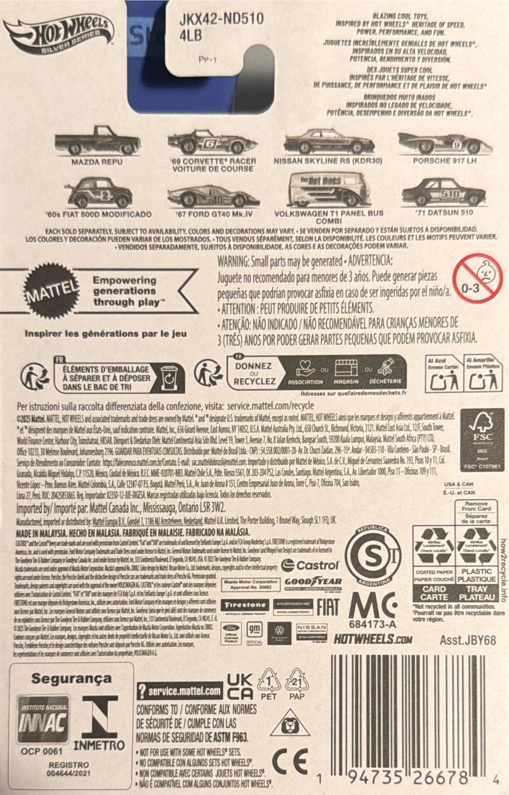 Wheels The Hot Wheels The Hot Ones  vinyl figure collectible [Barcode 194735266784] - Main Image 2