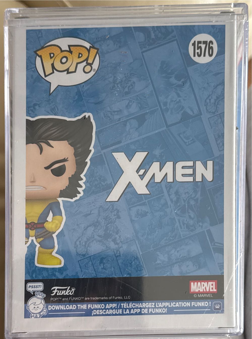 Wolverine Funko Pop! Marvel Wolverine Classic Unmasked Eccc Le 5000 #1576 Eccc Con Sticker Exclusive 5000 Eccc Exclusive Le 5000 X Men Classic Unmasked Pop  vinyl figure collectible [Barcode 889698882071] - Main Image 2