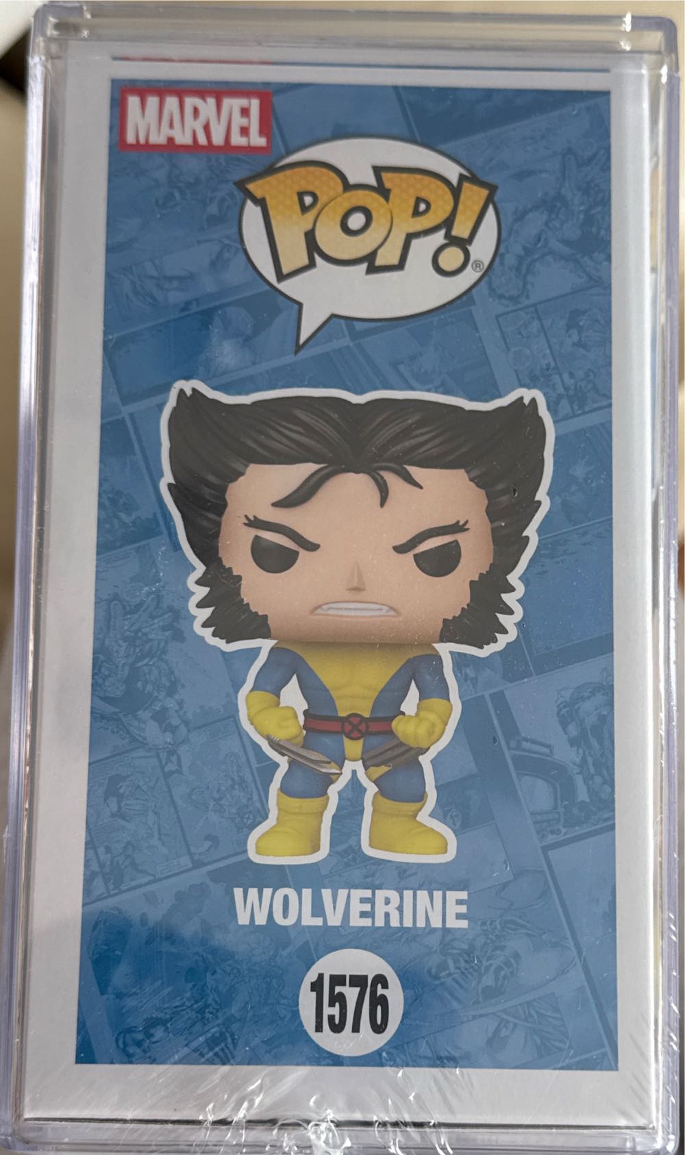 Wolverine Funko Pop! Marvel Wolverine Classic Unmasked Eccc Le 5000 #1576 Eccc Con Sticker Exclusive 5000 Eccc Exclusive Le 5000 X Men Classic Unmasked Pop  vinyl figure collectible [Barcode 889698882071] - Main Image 3