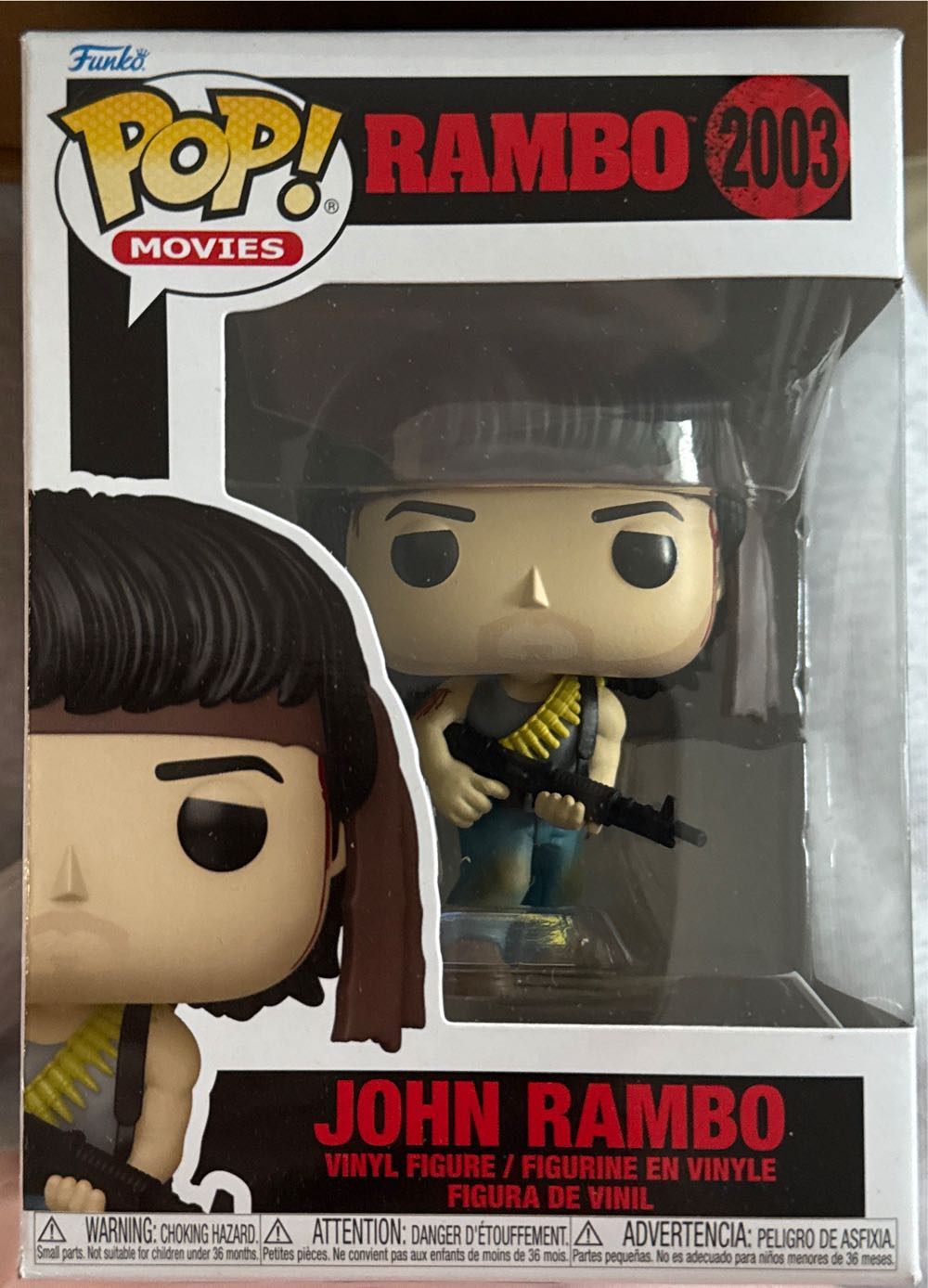 John Rambo DMG  vinyl figure collectible [Barcode 889698865456] - Main Image 2