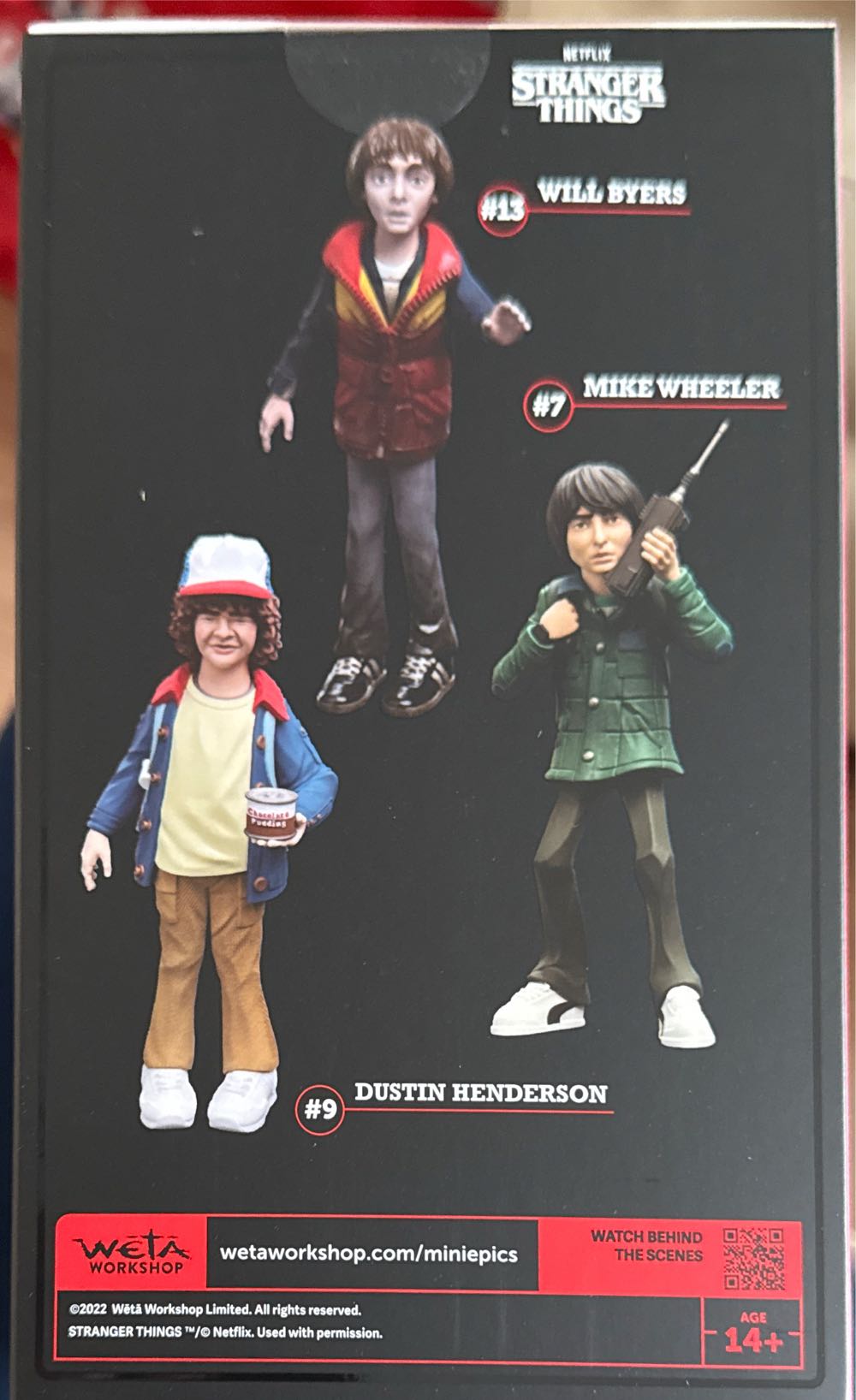 Weta Workshop Mini Epics Stranger Things Season 1 Lucas Sinclair - Stranger Things vinyl figure collectible [Barcode 9420024703489] - Main Image 3
