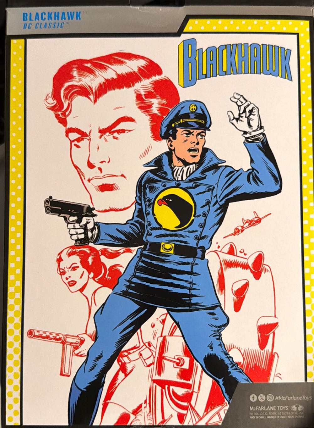 Mcfarlane Toys-dc Multiverse Blackhawk Dc Classics 7in Action Figure Mcfarlane Collector Edition #49  vinyl figure collectible [Barcode 787926173819] - Main Image 3