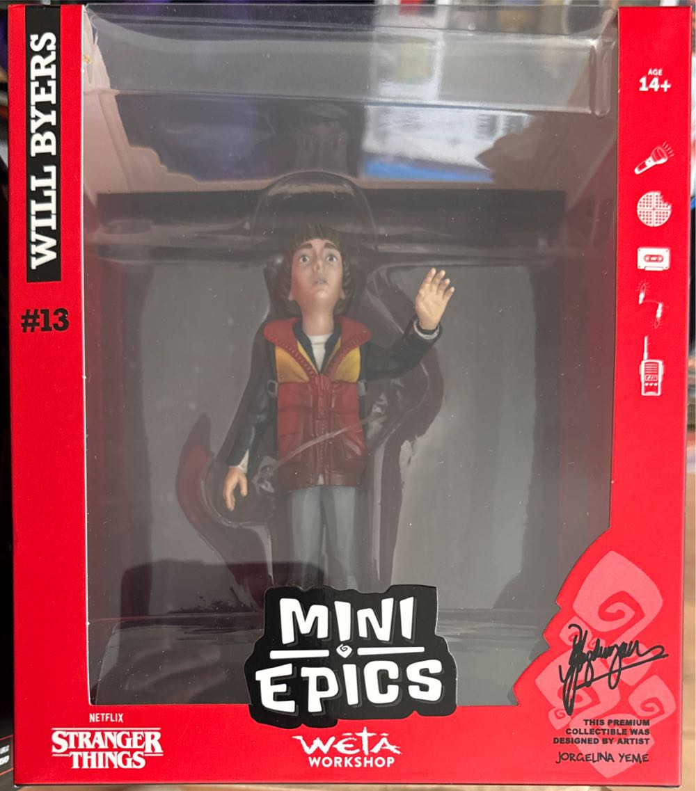 Will Byers Weta Workshop Mini Epics Stranger Things Season 1 Will Byers - Stranger Things vinyl figure collectible [Barcode 9420024703502] - Main Image 2