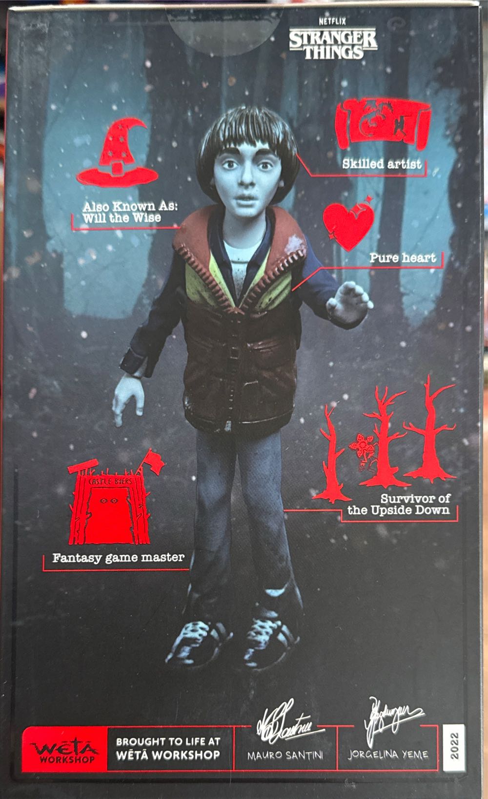 Will Byers Weta Workshop Mini Epics Stranger Things Season 1 Will Byers - Stranger Things vinyl figure collectible [Barcode 9420024703502] - Main Image 4