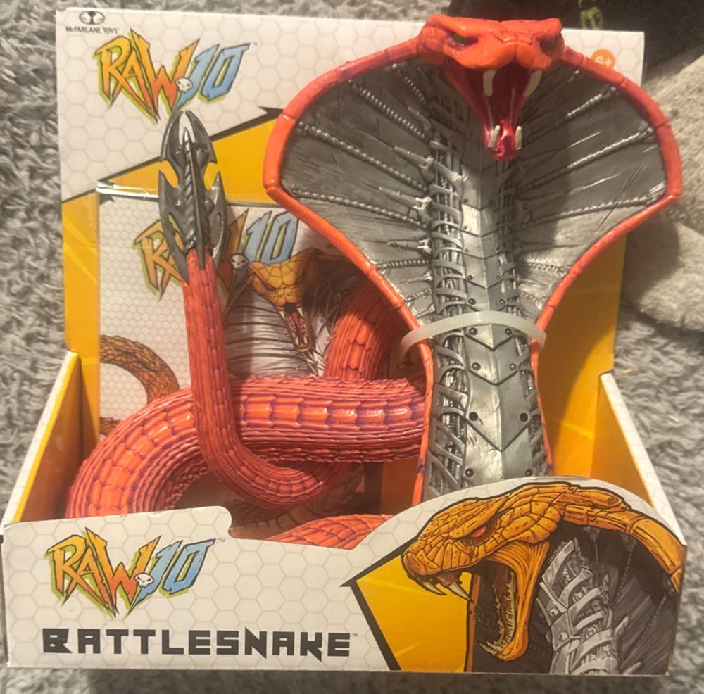 Mcfarlane Toys Raw10 Series: Battlesnake  vinyl figure collectible [Barcode 787926900699] - Main Image 2