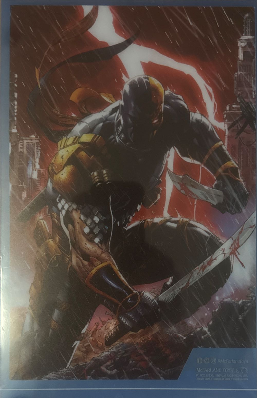 DC Gold Label DC Rebirth: Deathstroke (Frostbite Edition)  vinyl figure collectible - Main Image 2