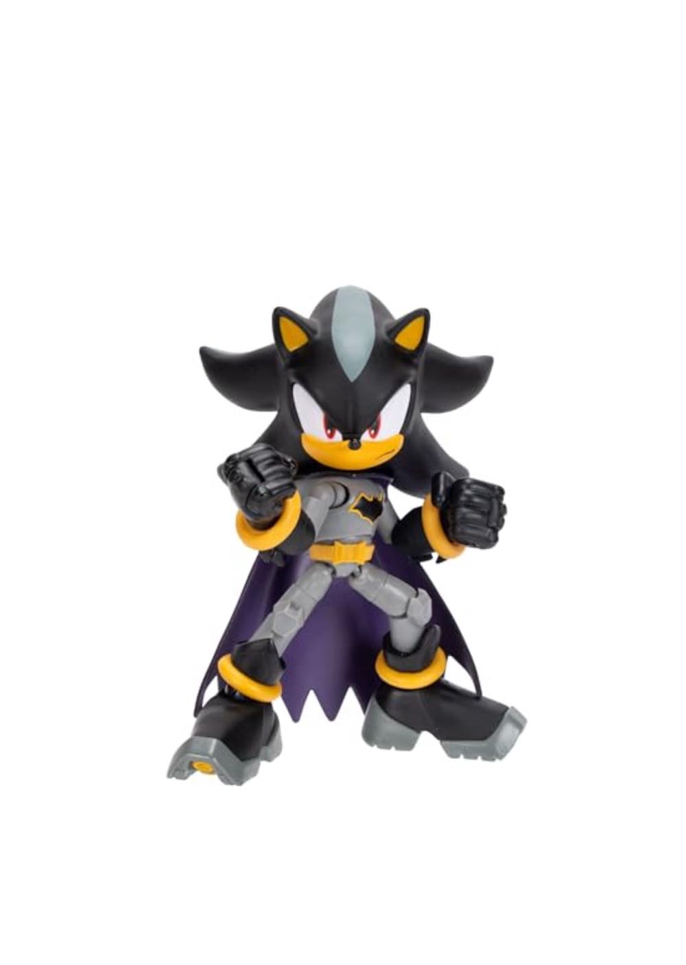 Shadow Batman Sonic The Hedgehog Dc Comics 5” Action Figure Wave 2 Shadow  vinyl figure collectible [Barcode 192995429055] - Main Image 3
