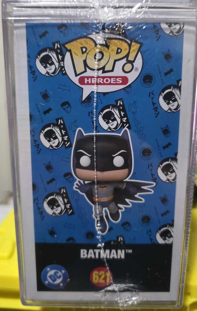 Funko Pop Batman Pop! Batman #621 Official Con Sticker Exclusive Le 5000 Pcs Protector Eccc Bat Manga Bat Dc Manga 621 Dark Knight Hand Manga! - Batman vinyl figure collectible [Barcode 889698924412] - Main Image 2