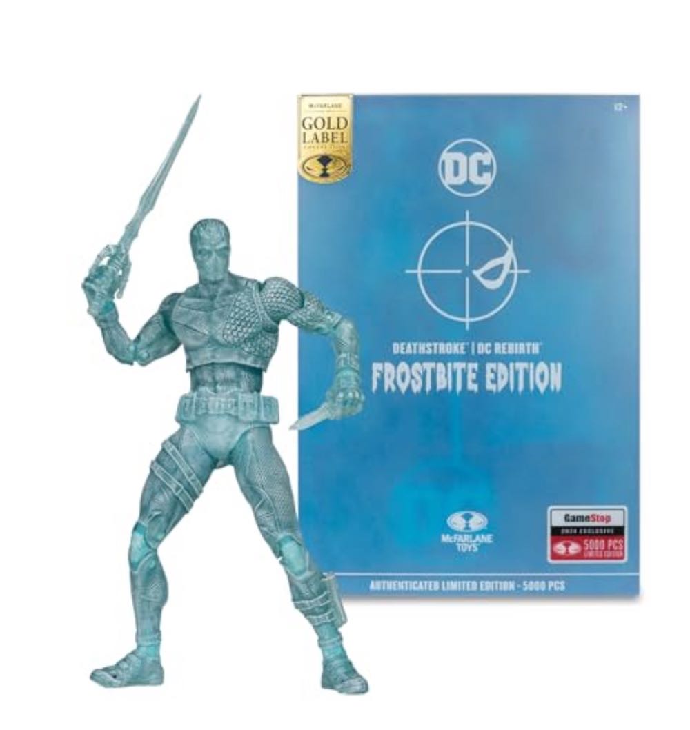 DC Gold Label DC Rebirth: Deathstroke (Frostbite Edition)  vinyl figure collectible [Barcode 787926172263] - Main Image 2