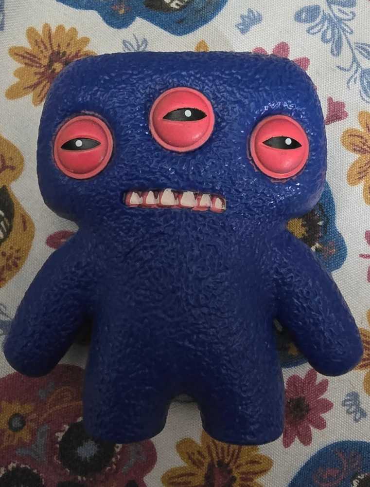 Fuggler Rabid Rabbit Aqua Blue with Yellow Pattern