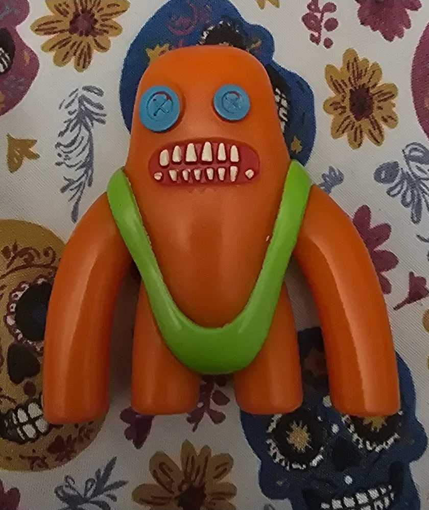 Fuggler Rabid Rabbit Aqua Blue with Yellow Pattern