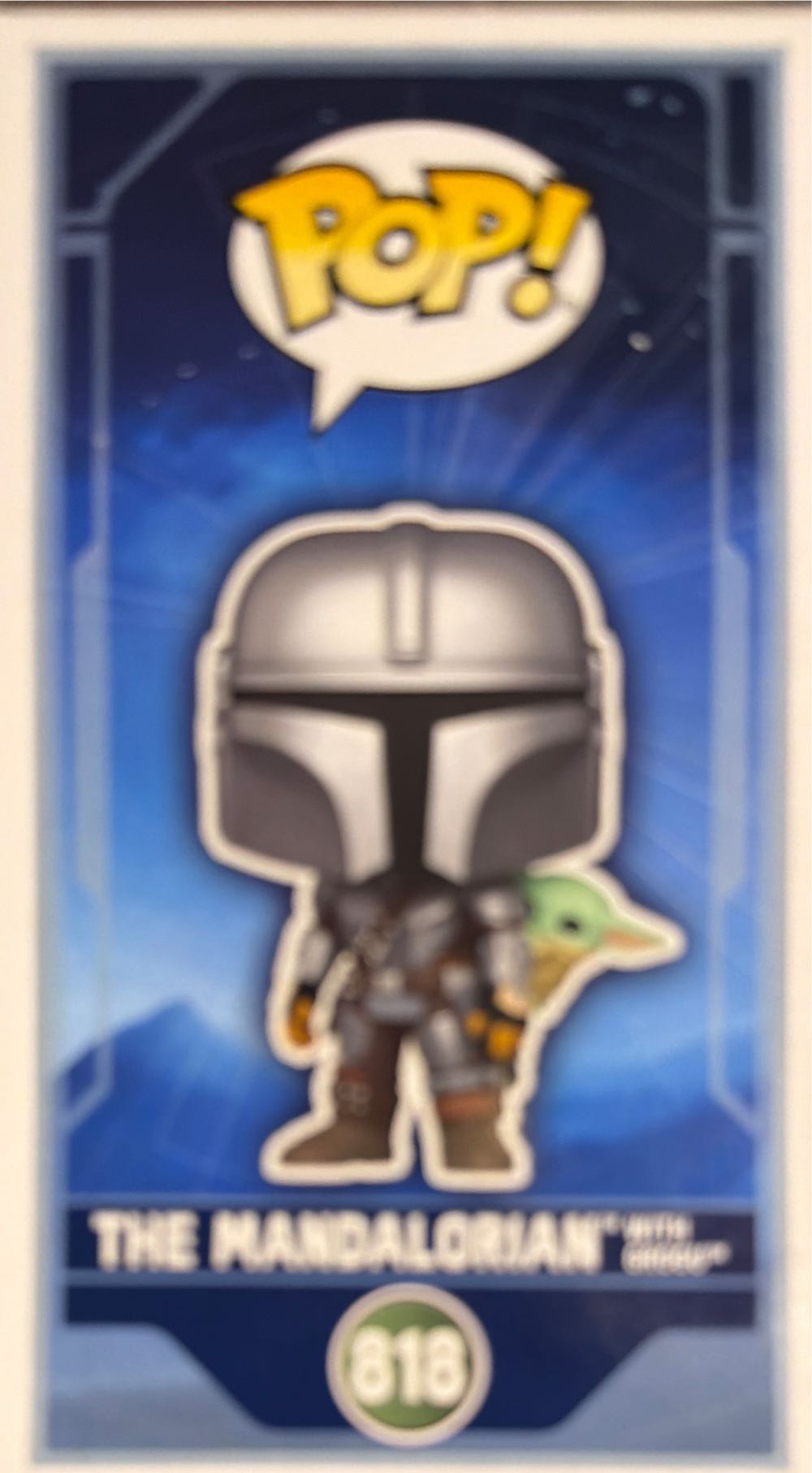 Mandalorian With Grogu  vinyl figure collectible [Barcode 889698904438] - Main Image 2