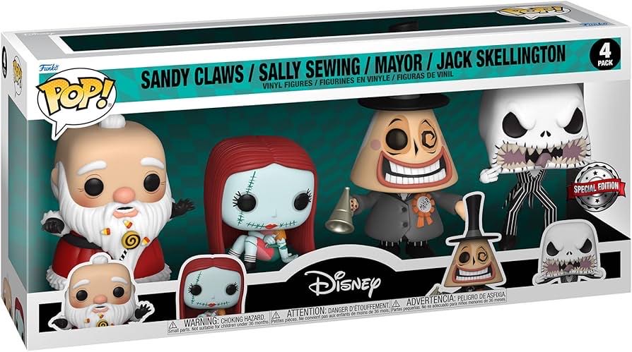 The Nightmare Before Christmas Vinyl Figure Set  vinyl figure collectible [Barcode 15968434] - Main Image 2