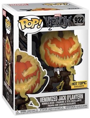 Venomized Jack O’Lantern #922  vinyl figure collectible [Barcode 15435217] - Main Image 2