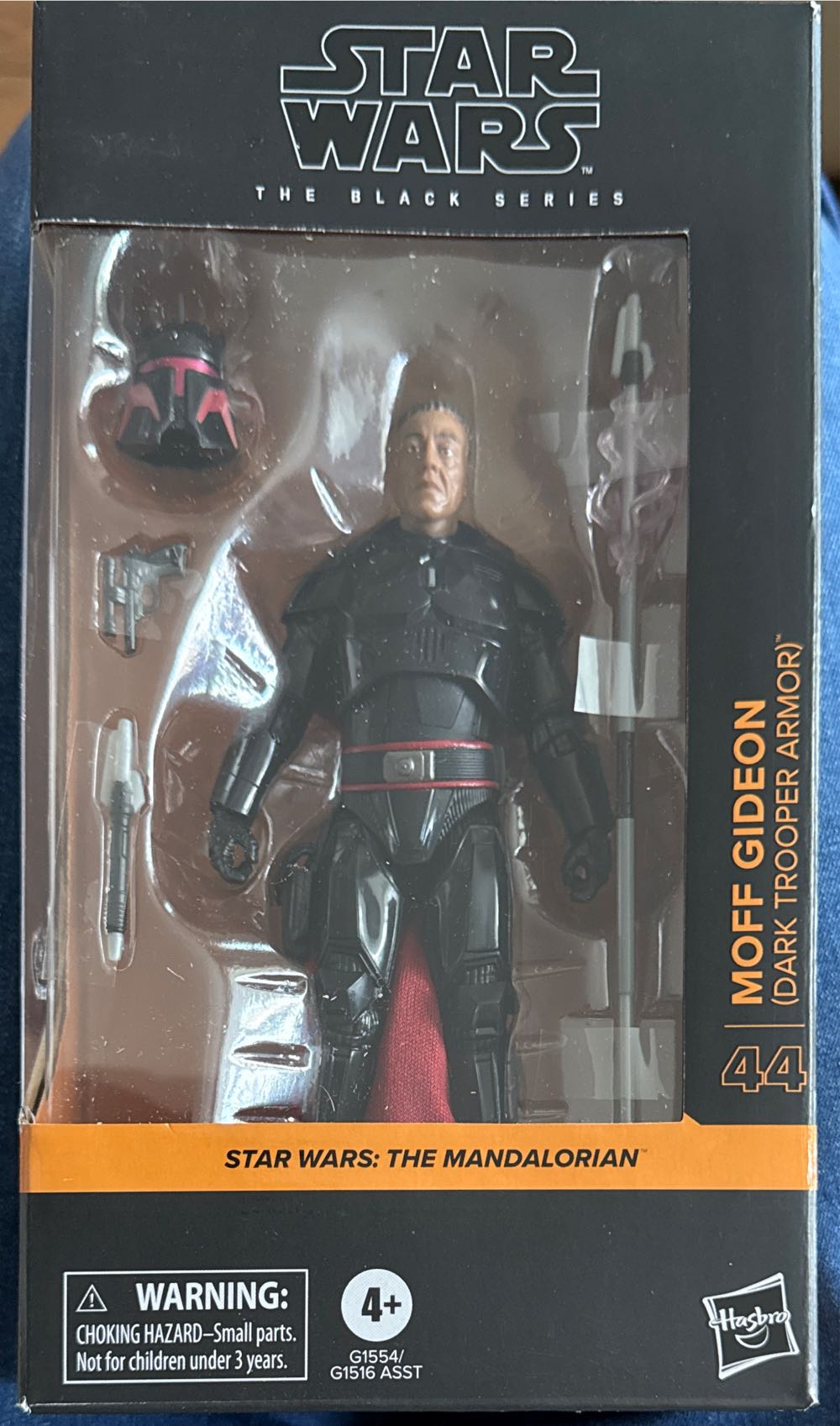 Moff Gideon Dark Trooper Armor Star Wars The Black Series Moff Gideon Dark Trooper Armor The Mandalorian Premium Collectible 6 Inch Action Figure  vinyl figure collectible [Barcode 5010996298102] - Main Image 2